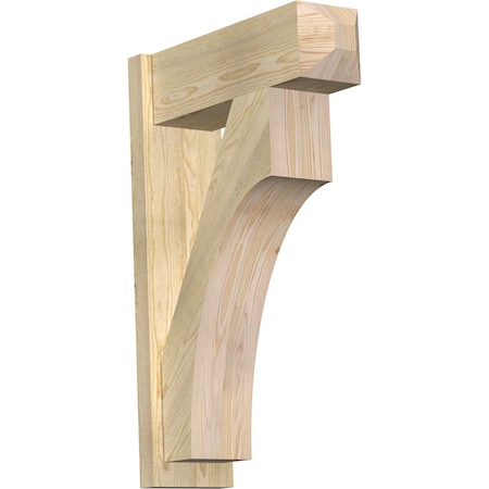 Ekena Millwork Westlake Rough Sawn Craftsman Outlooker, Douglas Fir, 8"W x 24"D x 36"H OUT08X24X36WTL04RDF